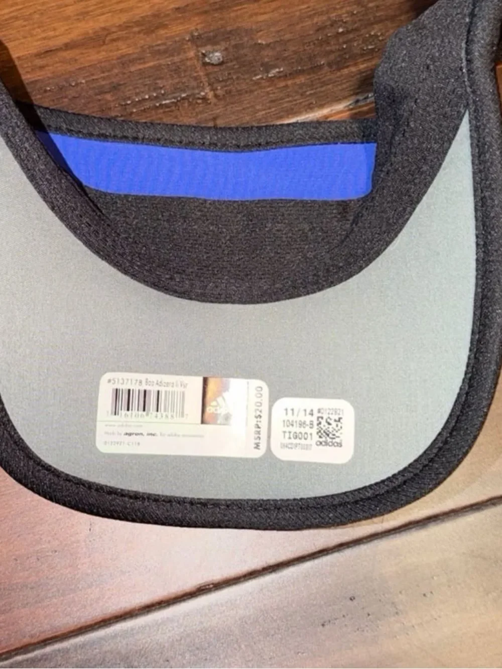2015 Adidas Boston Marathon Sun-visor Hat